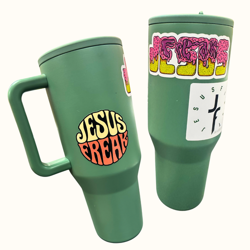 Jesus First the Collective Logo Sticker