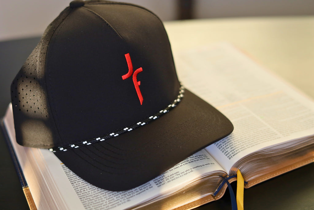 The Foundation - Black & Red Cap