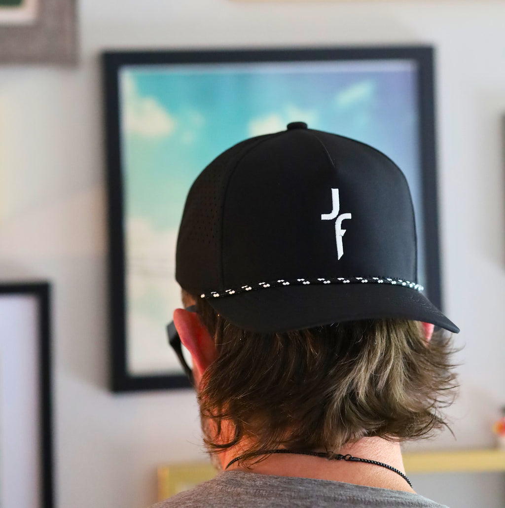 The Foundation - Black & White Cap